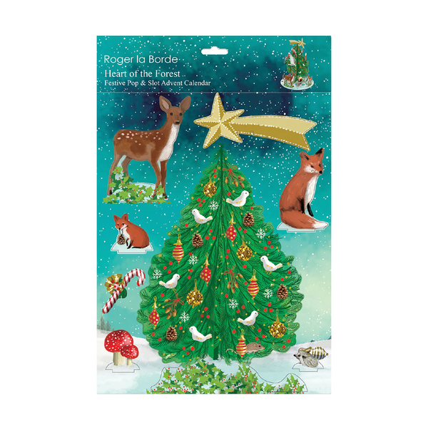 Roger La Borde Christmas Pop and Slot Advent Calendar Heart of the Forest