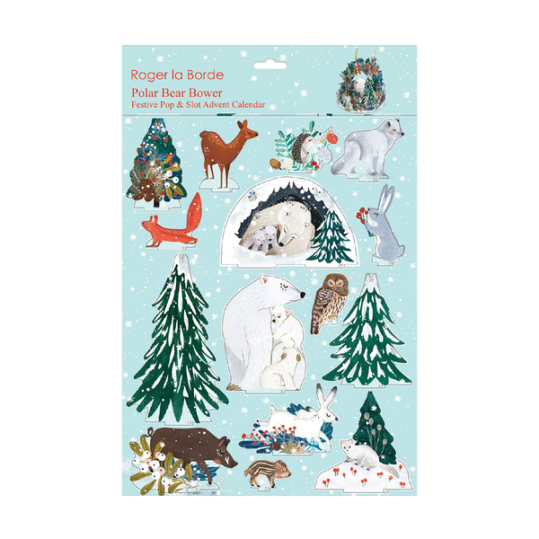 Roger La Borde Pop and Slot Advent Calendar Polar Bear