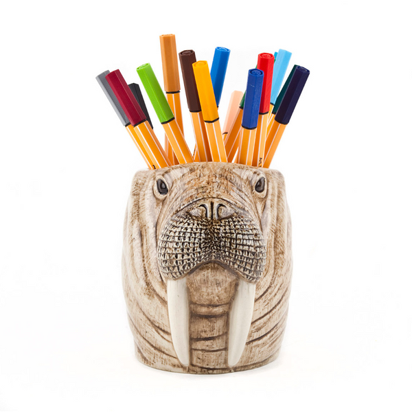 Quail Walrus Pencil Pot