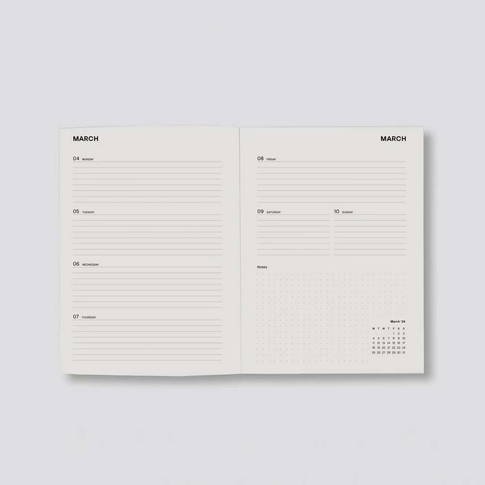 *PRE ORDER* Father Rabbit 2024 Weekly Diary Oranges
