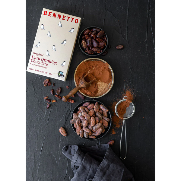 Bennetto Dark Hot Chocolate Powder 250g