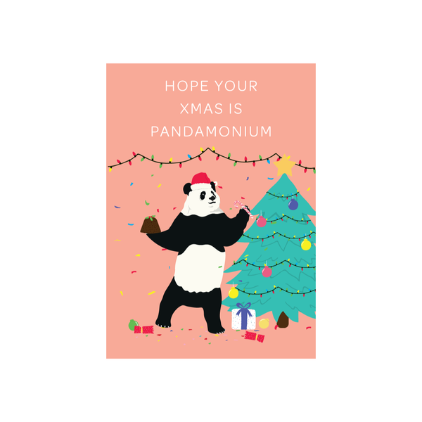 ibizaspeedcharter Christmas Card Panda
