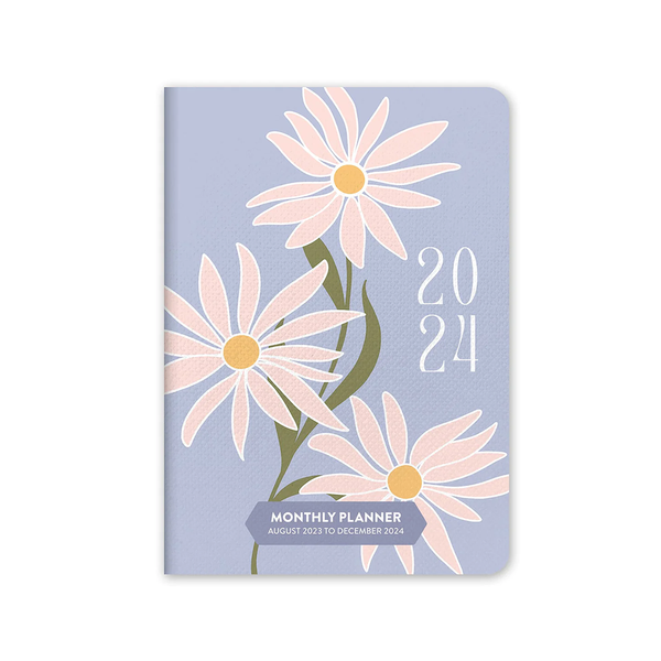 Orange Circle 2024 Monthly Pocket Planner Life in Lilac