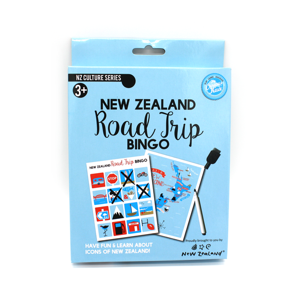 New Zealand Road Trip Bingo