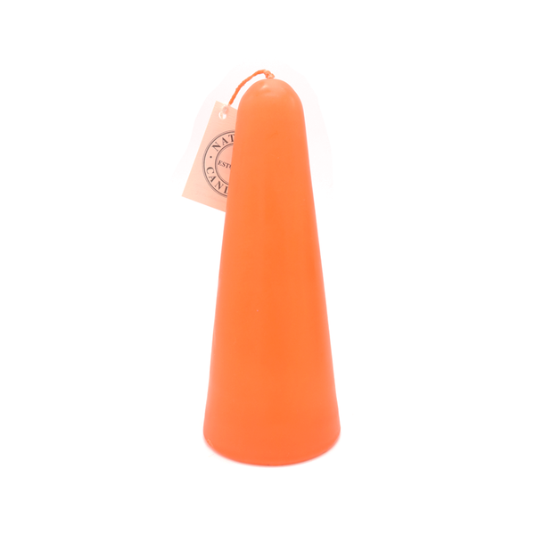 Bullet Candle Medium Orange