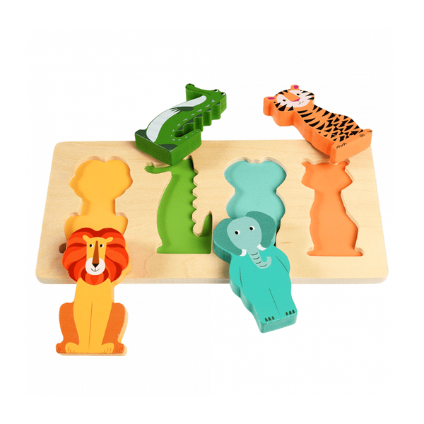 Rex Colourful Creatures Wooden Puzzle