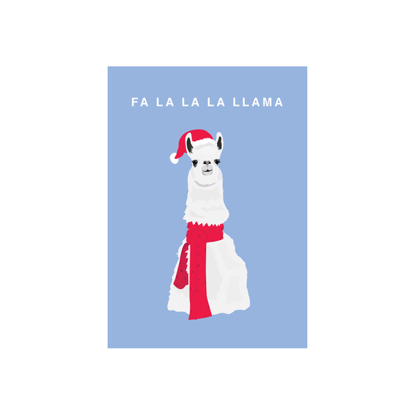 ibizaspeedcharter Christmas Card Fa La Llama