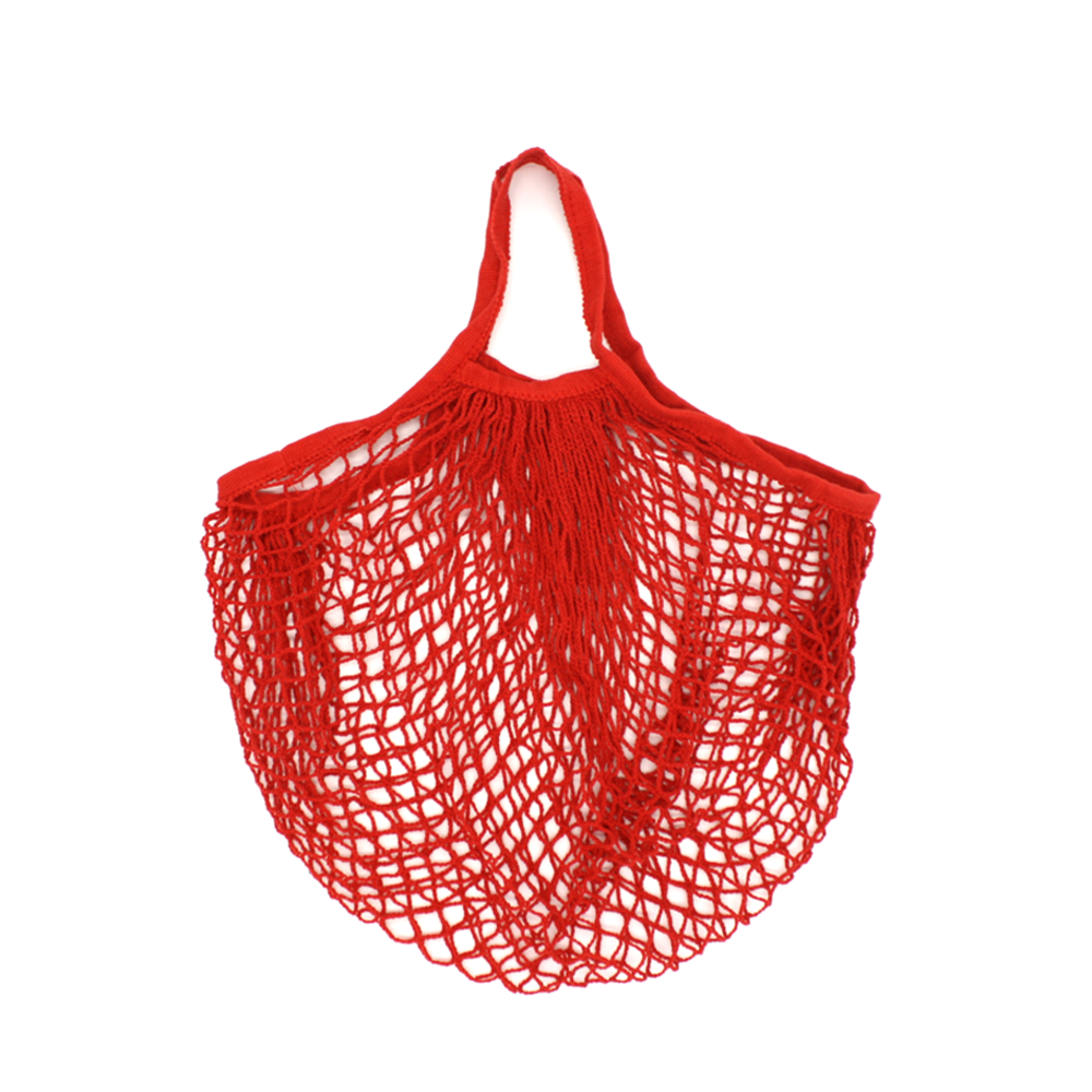 ibizaspeedcharter String Cotton Shopping Bag Red