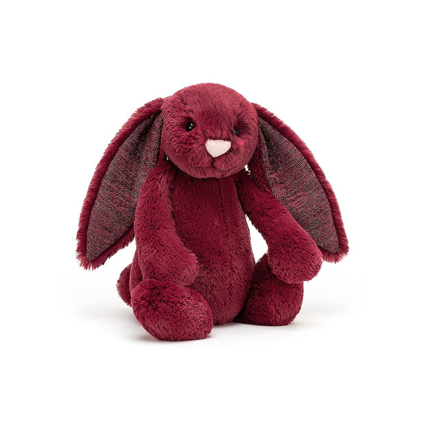 Jellycat Bashful Sparkly Cassis Bunny Small