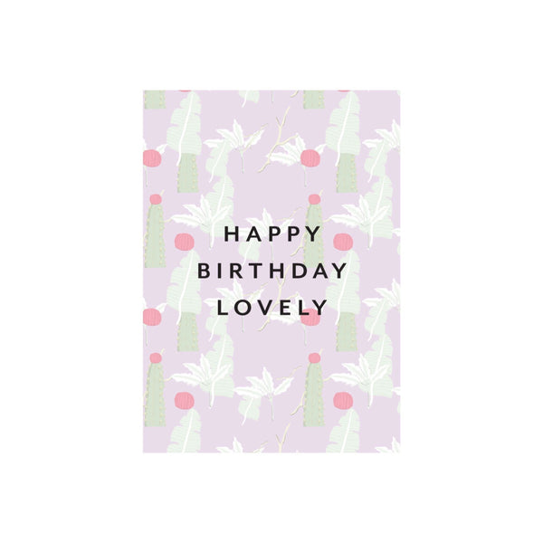 ibizaspeedcharter Floral Card Birthday