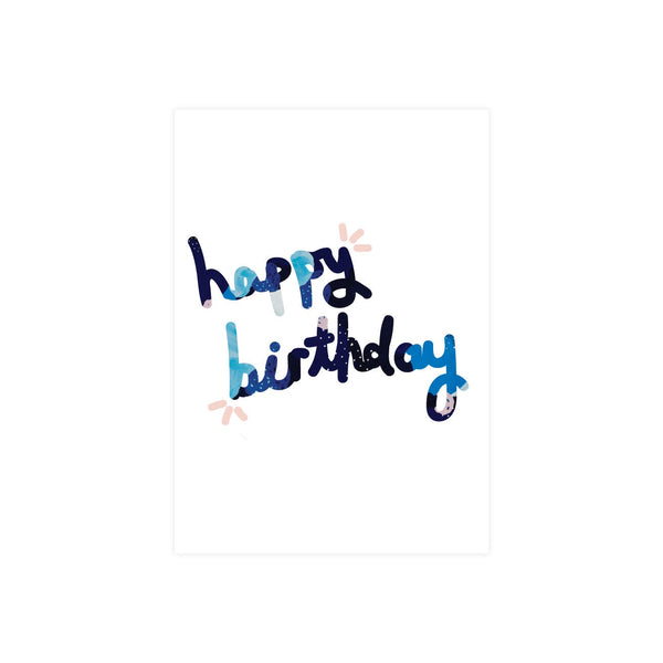 Alice Berry X ibizaspeedcharter Card Happy Birthday Blue