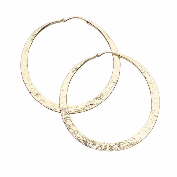 Kerry Rocks Forged Hoop Gold