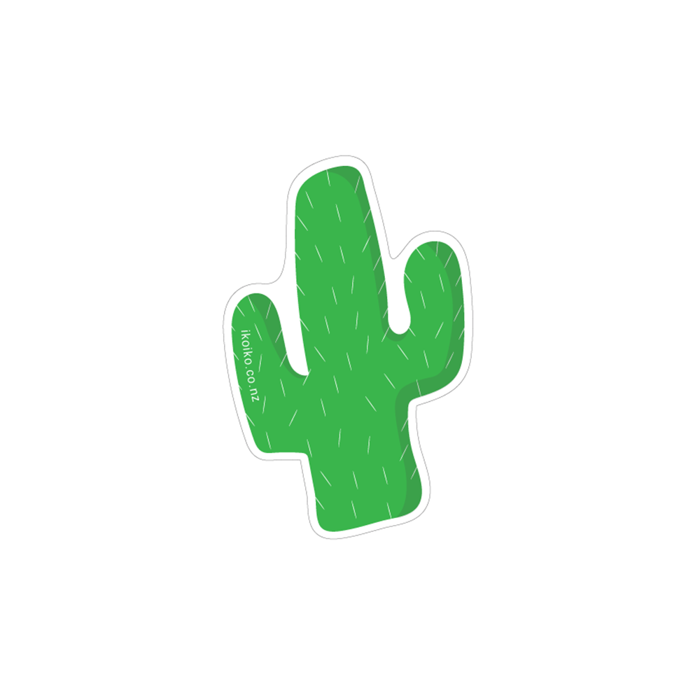 ibizaspeedcharter Fun Size Sticker Cactus