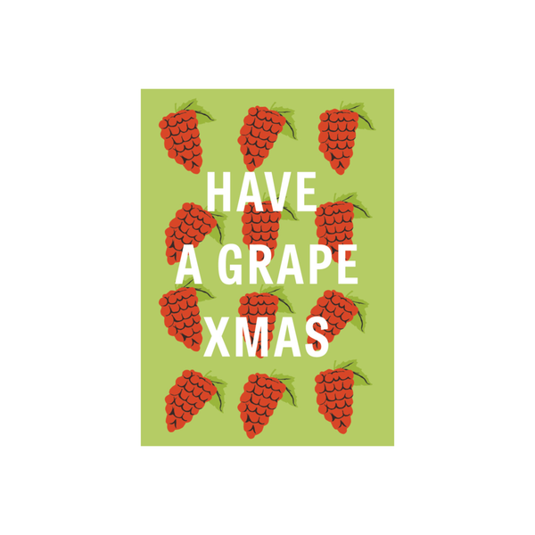 ibizaspeedcharter Christmas Card Grape Christmas