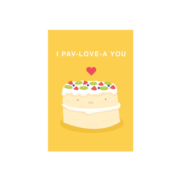 ibizaspeedcharter Cutie Food Pun Card Pavlova