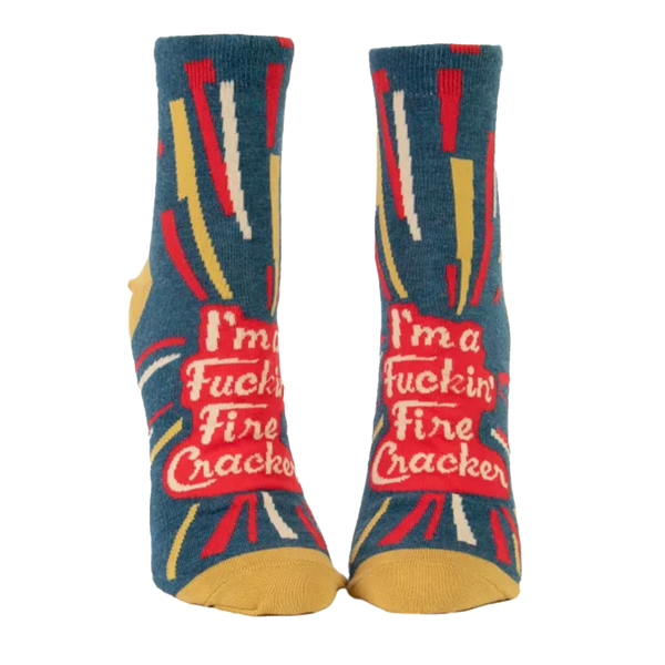 Blue Q Women's Ankle Socks F*ckin' Firecracker