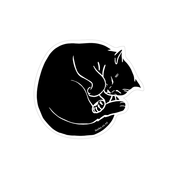 ibizaspeedcharter Fun Size Sticker Talula Black Cat