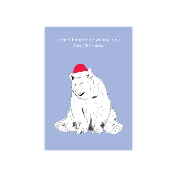 ibizaspeedcharter Christmas Card Bear