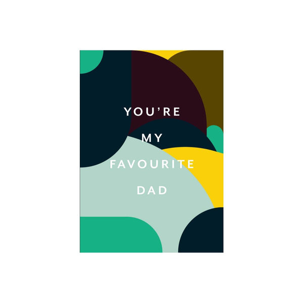ibizaspeedcharter Patterned Card Favourite Dad
