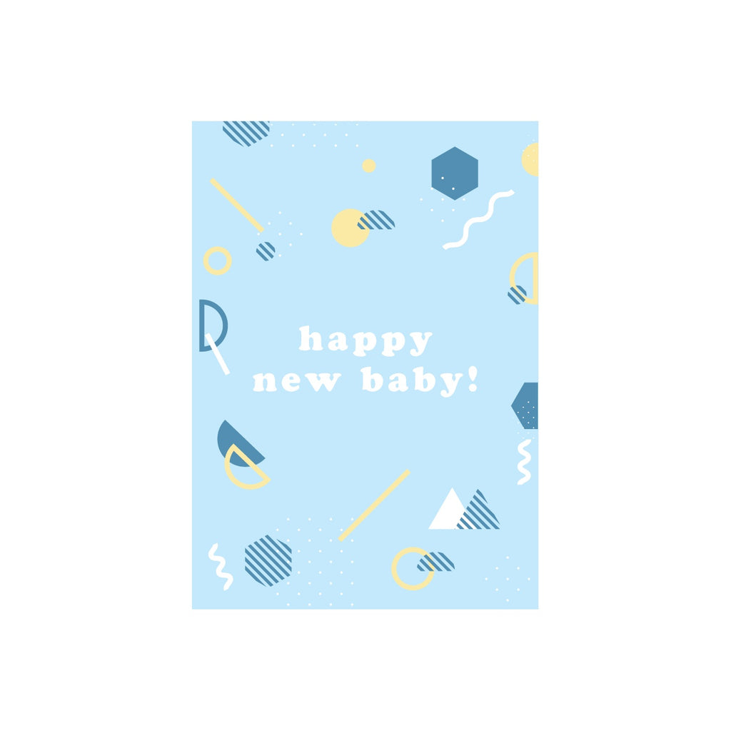 ibizaspeedcharter Patterned Text Card Baby Blue
