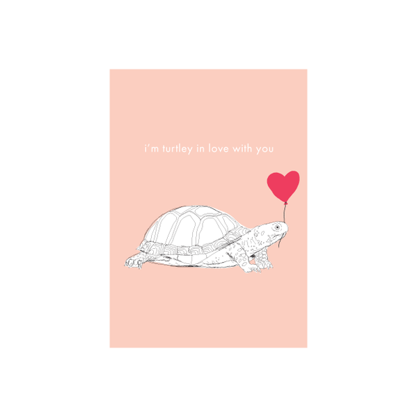 ibizaspeedcharter Animal Pun Card Turtle
