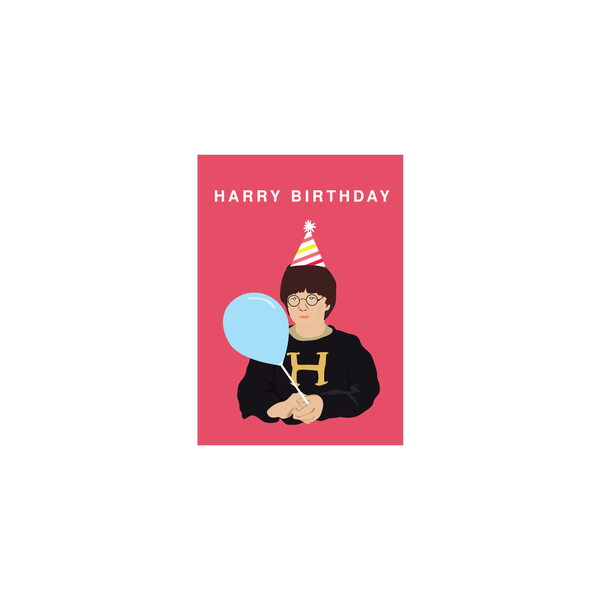 ibizaspeedcharter Mini Card Pop Culture Harry Birthday