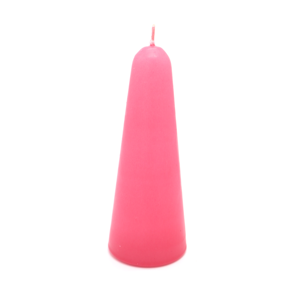 Bullet Candle Medium Dark Pink