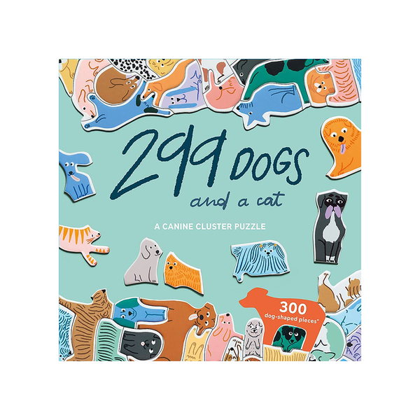299 Dogs and a Cat Piece Jigsaw Puzzle