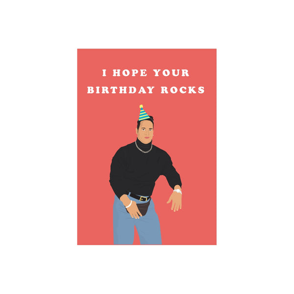 ibizaspeedcharter Pop Culture Card Rock Birthday