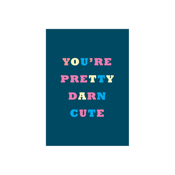 ibizaspeedcharter Colour Text Card Darn Cute
