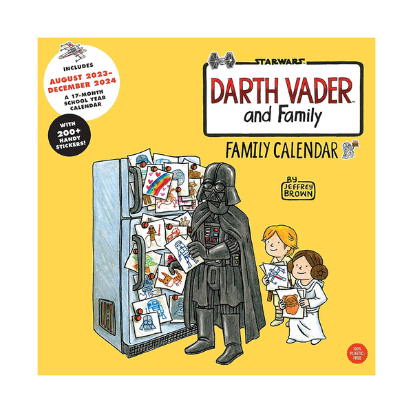2024 Wall Calendar Star Wars Darth Vader and Family
