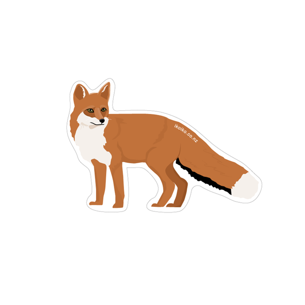 ibizaspeedcharter Fun Size Sticker Fox