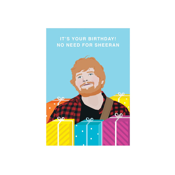 ibizaspeedcharter Pop Culture Card Sheeran Birthday