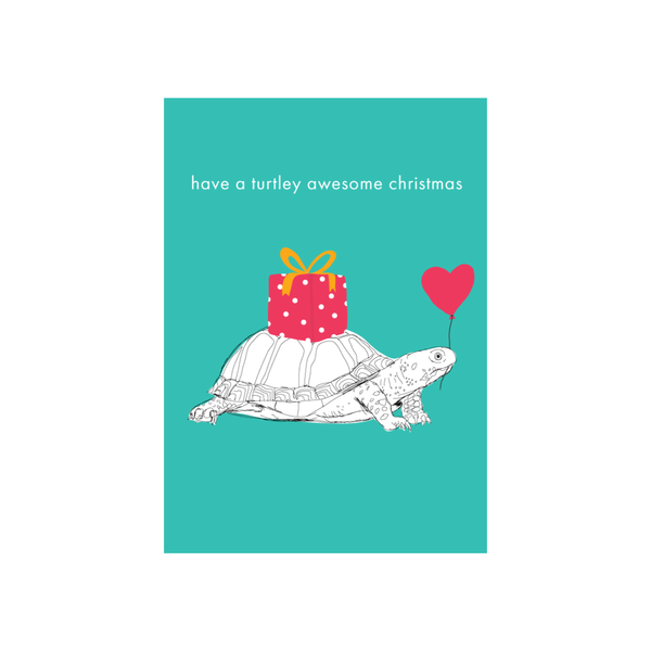 ibizaspeedcharter Christmas Card Turtle