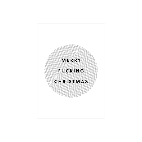 ibizaspeedcharter Christmas Card Merry F*cking Christmas