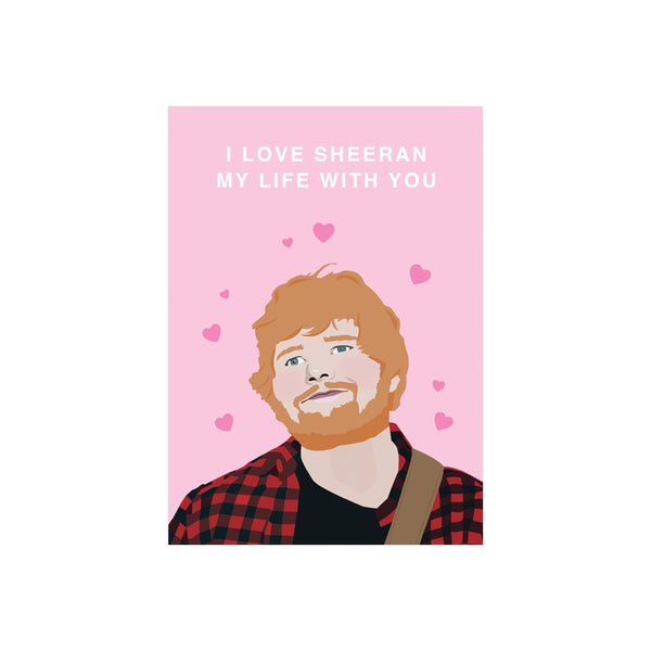 ibizaspeedcharter Pop Culture Card Sheeran the Love