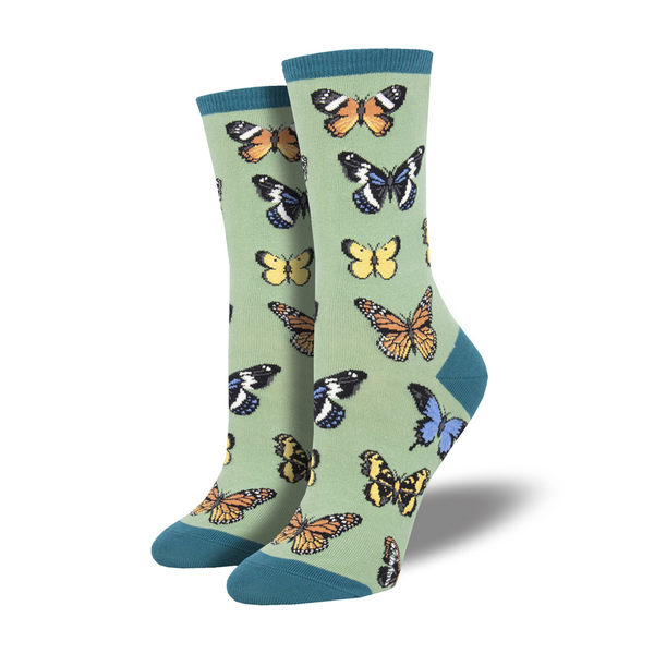 Socksmith Socks Women's Majestic Butterflies