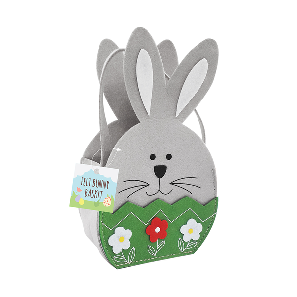 Felt Bunny Face Easter Basket