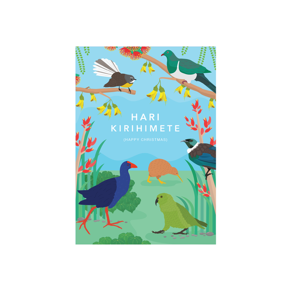 ibizaspeedcharter Christmas Card NZ Birds Day