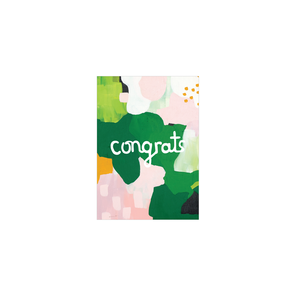 Alice Berry X ibizaspeedcharter Mini Card Congrats Green