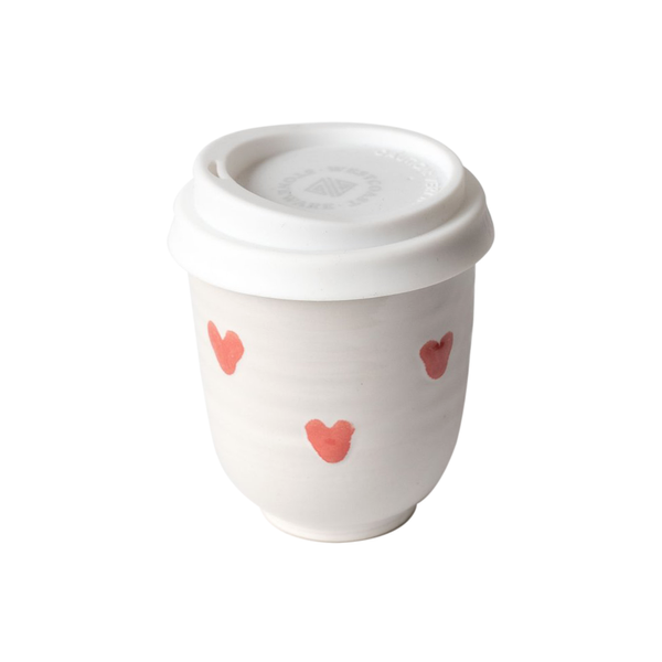 Westcoast Stoneware Reusable Cup Love