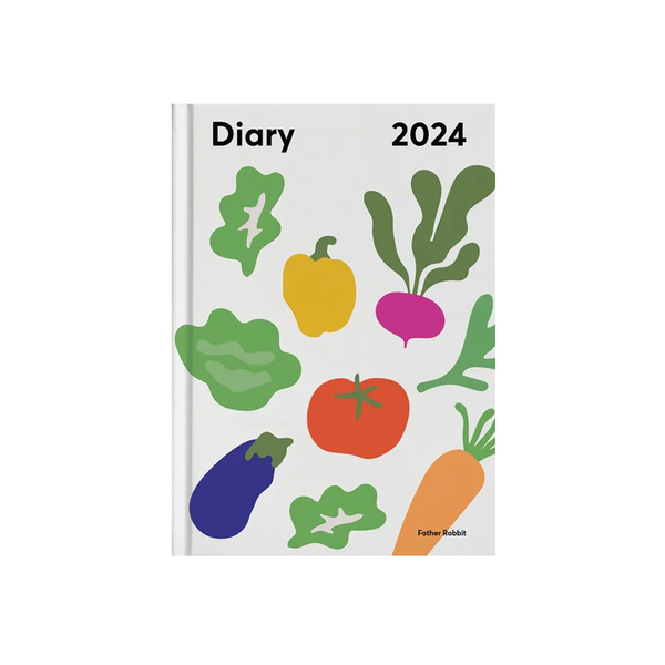 *PRE ORDER* Father Rabbit 2024 Weekly Diary Harvest