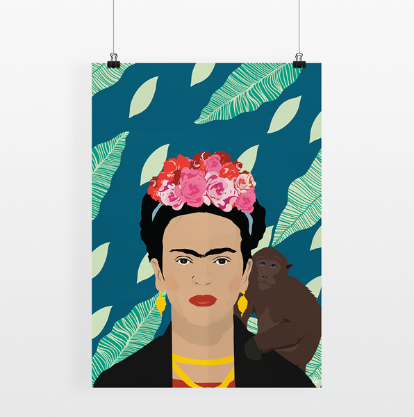 ibizaspeedcharter A2 Pop Culture Poster Frida