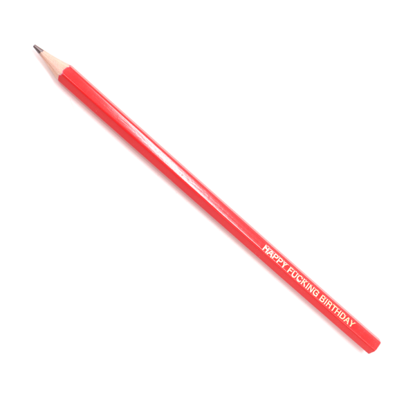 ibizaspeedcharter Pencil Happy F*cking Birthday