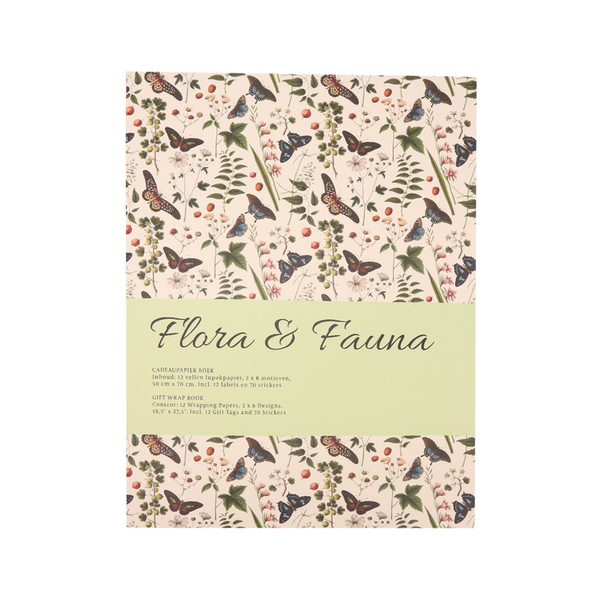 Wrapping Paper Book The Fitzwilliam Museum Flora and Fauna