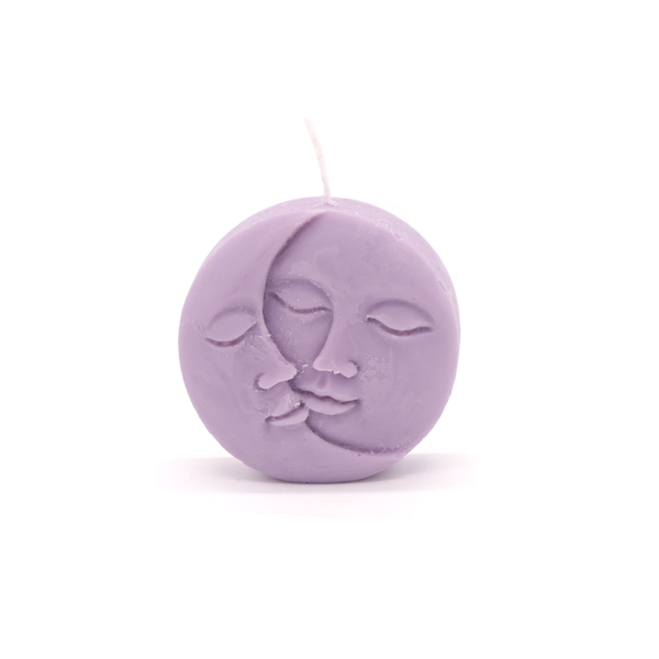 Haly Moon Candle Lilac
