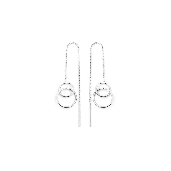 ibizaspeedcharter Earrings Threads Two Circles