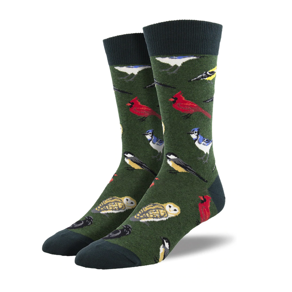 Socksmith Socks Men's Bird is the Word Green