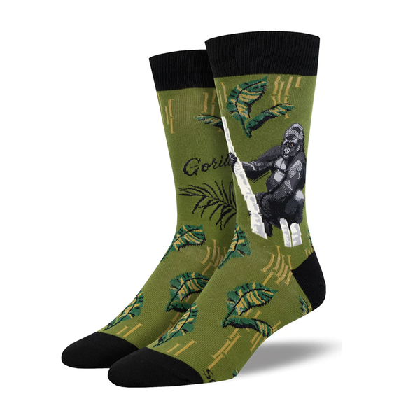 Socksmith Socks Men's Gorilla Green