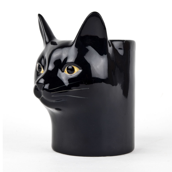 Quail Cat Lucky Pot